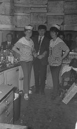 Fasnacht, Restaurant-Bar Barfüsser Zürich, 1967