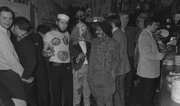 Fasnacht, Restaurant-Bar Barfüsser Zürich, 1967