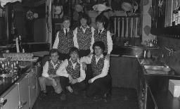 Fasnacht, Restaurant-Bar Barfüsser Zürich, 1967