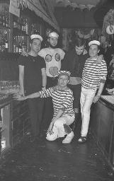 Fasnacht, Restaurant-Bar Barfüsser Zürich, 1967
