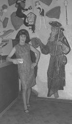 Fasnacht, Restaurant-Bar Barfüsser Zürich, 1967