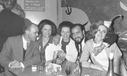 Fasnacht, Restaurant-Bar Barfüsser Zürich, 1967