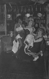 Fasnacht, Restaurant-Bar Barfüsser Zürich, 1967