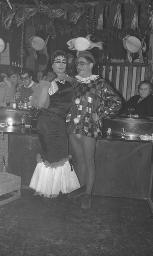 Fasnacht, Restaurant-Bar Barfüsser Zürich, 1967