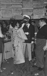 Fasnacht, Restaurant-Bar Barfüsser Zürich, 1967
