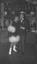 Fasnacht, Restaurant-Bar Barfüsser Zürich, 1967