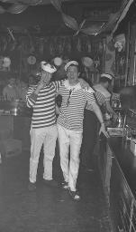 Fasnacht, Restaurant-Bar Barfüsser Zürich, 1967