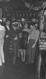 Fasnacht, Restaurant-Bar Barfüsser Zürich, 1967
