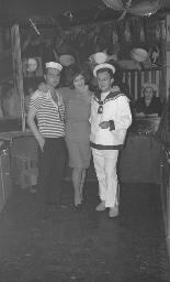 Fasnacht, Restaurant-Bar Barfüsser Zürich, 1967