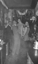 Fasnacht, Restaurant-Bar Barfüsser Zürich, 1967
