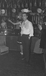 Fasnacht, Restaurant-Bar Barfüsser Zürich, 1967