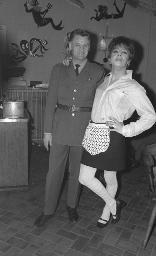Fasnacht, Restaurant-Bar Barfüsser Zürich, 1967