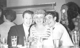 Fasnacht, Restaurant-Bar Barfüsser Zürich, 1967