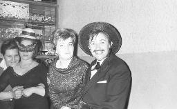 Fasnacht, Restaurant-Bar Barfüsser Zürich, 1967