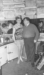 Fasnacht, Restaurant-Bar Barfüsser Zürich, 1967