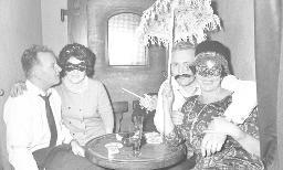 Fasnacht, Restaurant-Bar Barfüsser Zürich, 1967