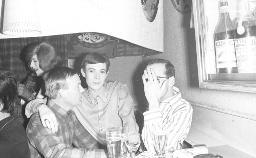 Fasnacht, Restaurant-Bar Barfüsser Zürich, 1967