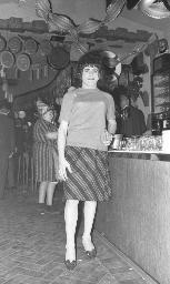Fasnacht, Restaurant-Bar Barfüsser Zürich, 1967