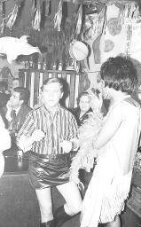 Fasnacht, Restaurant-Bar Barfüsser Zürich, 1967