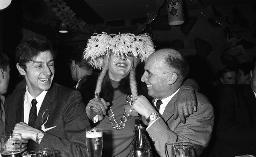 Fasnacht, Restaurant-Bar Barfüsser Zürich, 1968