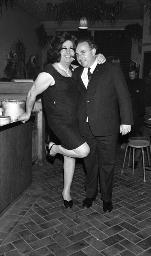 Fasnacht, Restaurant-Bar Barfüsser Zürich, 1968