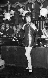Fasnacht, Restaurant-Bar Barfüsser Zürich, 1968