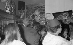 Fasnacht, Restaurant-Bar Barfüsser Zürich, 1968