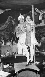 Fasnacht, Restaurant-Bar Barfüsser Zürich, 1968