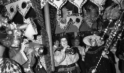 Fasnacht, Restaurant-Bar Barfüsser Zürich, 1968