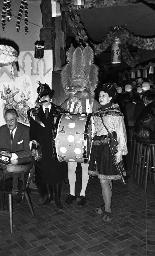 Fasnacht, Restaurant-Bar Barfüsser Zürich, 1968