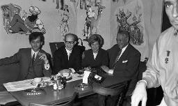 Fasnacht, Restaurant-Bar Barfüsser Zürich, 1968