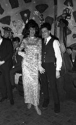 Fasnacht, Restaurant-Bar Barfüsser Zürich, 1968