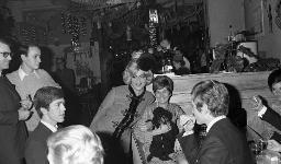 Fasnacht, Restaurant-Bar Barfüsser Zürich, 1968