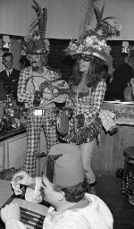 Fasnacht, Restaurant-Bar Barfüsser Zürich, 1968