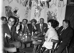 Fasnacht, Restaurant-Bar Barfüsser Zürich, 1968
