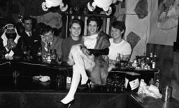 Fasnacht, Restaurant-Bar Barfüsser Zürich, 1968
