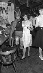 Fasnacht, Restaurant-Bar Barfüsser Zürich, 1968