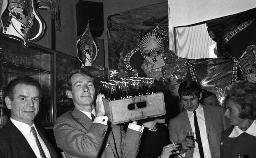 Fasnacht, Restaurant-Bar Barfüsser Zürich, 1968