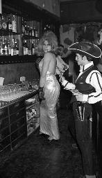 Fasnacht, Restaurant-Bar Barfüsser Zürich, 1968