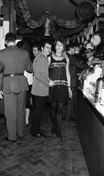 Fasnacht, Restaurant-Bar Barfüsser Zürich, 1968
