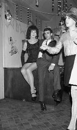 Fasnacht, Restaurant-Bar Barfüsser Zürich, 1968