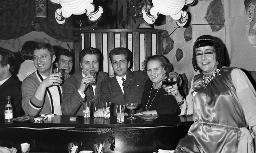 Fasnacht, Restaurant-Bar Barfüsser Zürich, 1968