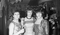 Fasnacht, Restaurant-Bar Barfüsser Zürich, 1968