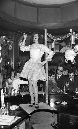 Fasnacht, Restaurant-Bar Barfüsser Zürich, 1968