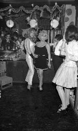 Fasnacht, Restaurant-Bar Barfüsser Zürich, 1968