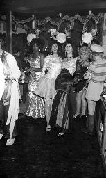 Fasnacht, Restaurant-Bar Barfüsser Zürich, 1968