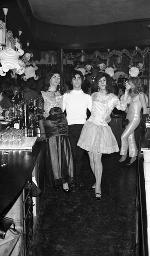Fasnacht, Restaurant-Bar Barfüsser Zürich, 1968