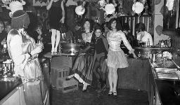 Fasnacht, Restaurant-Bar Barfüsser Zürich, 1968