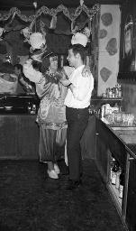 Fasnacht, Restaurant-Bar Barfüsser Zürich, 1968