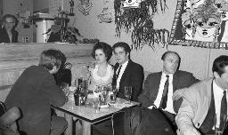Fasnacht, Restaurant-Bar Barfüsser Zürich, 1968